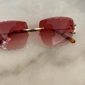 Fashion Big wire cuts  sunglasses