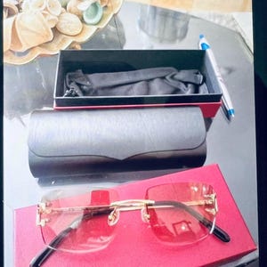 Cartier White Buffs Etsy
