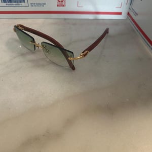 Fashion Horns  buffs frameless    sunglasses square