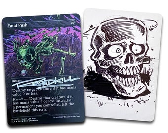 FATAL PUSH Artist Proof FOIL