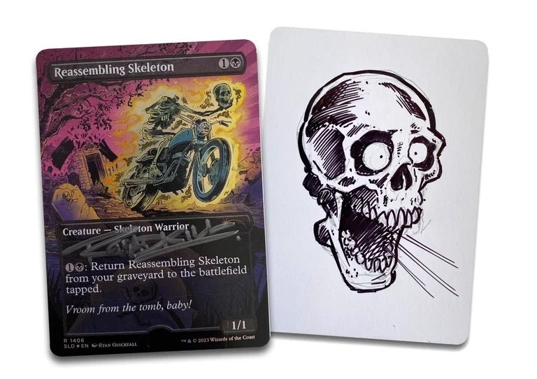 mtg cards like reassembling skeleton [183] [Commander Masters] [Foil] – Face to Face Games Skeleton Warrior Reassembling Skeleton - Magic 2011
