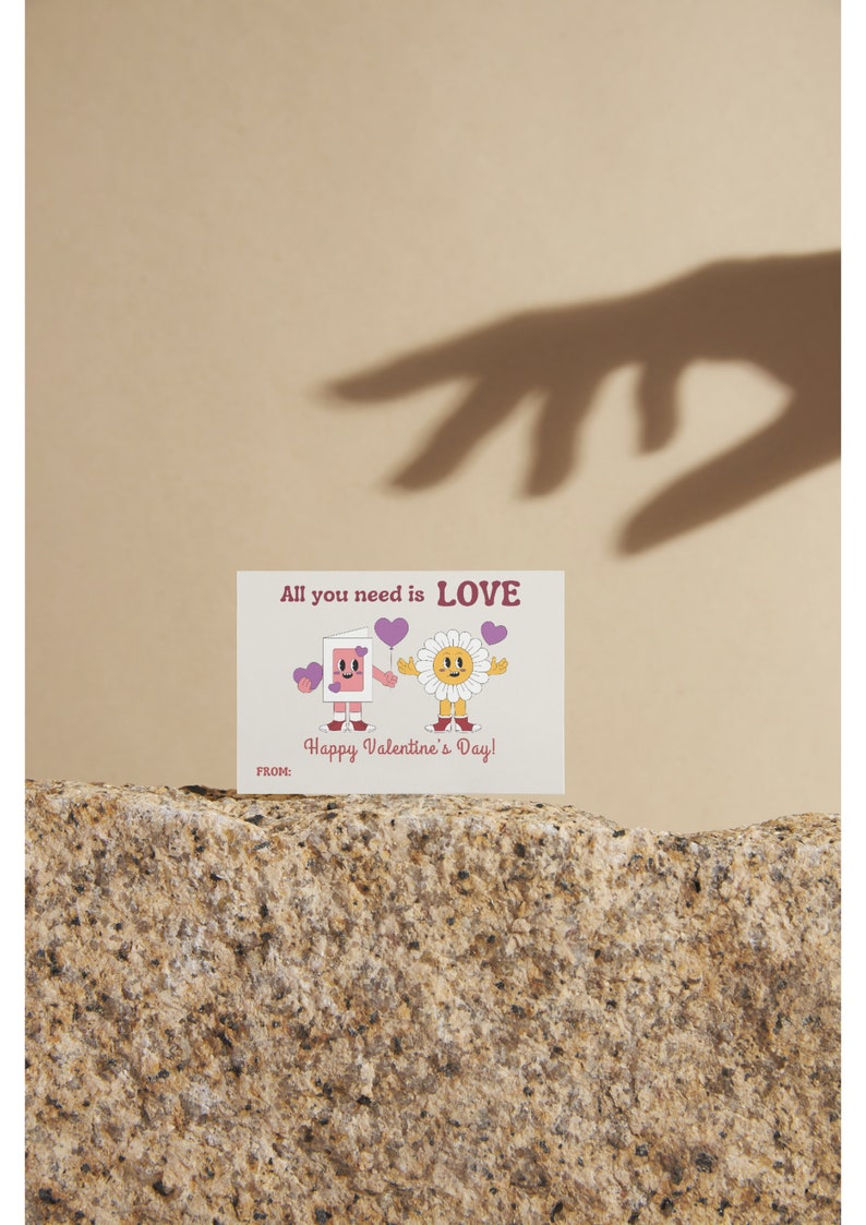 Retro Vintage Aesthetic Valentine's Day Cards - Nostalgic Love ...