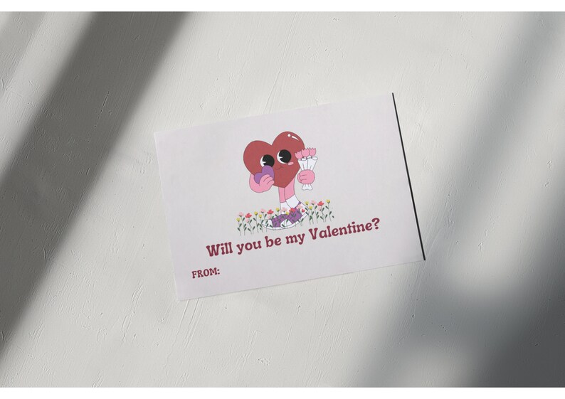 Retro Vintage Aesthetic Valentine's Day Cards - Nostalgic Love ...