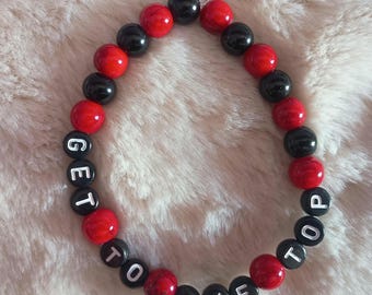 Yakuza Goro Majima - Get To The Top Stretch Bead Bracelet