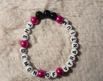 Dragon Age The Veilguard "The Demon of Vyrantium" Stretch Bead Bracelet