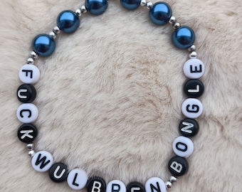 Baldur's Gate 3 - F*ck Wulbren Bongle Bead Bracelet