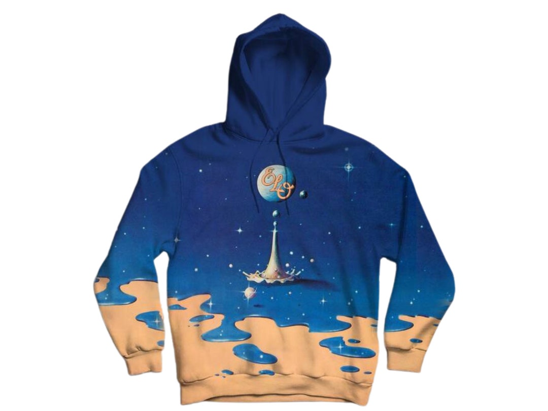 Hoodie Inspired by Electric Light Orchestra Time Allover Etsy