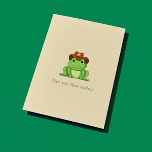 Cowboy Frosch Digitaldruck