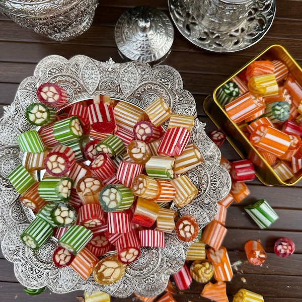 Traditional Turkish Sweets,Halloween gifts, Turkish Candy, Unique  Desserts, Crunchy candy, Akide Candy,500gr