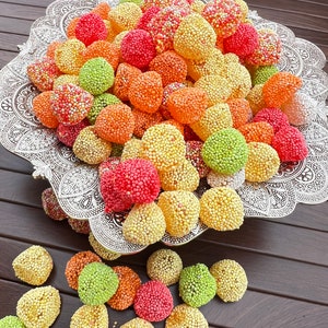 Fruit Flavored Jelly Beans, Gummy Candy, Crunchy candy, Akide Candy,