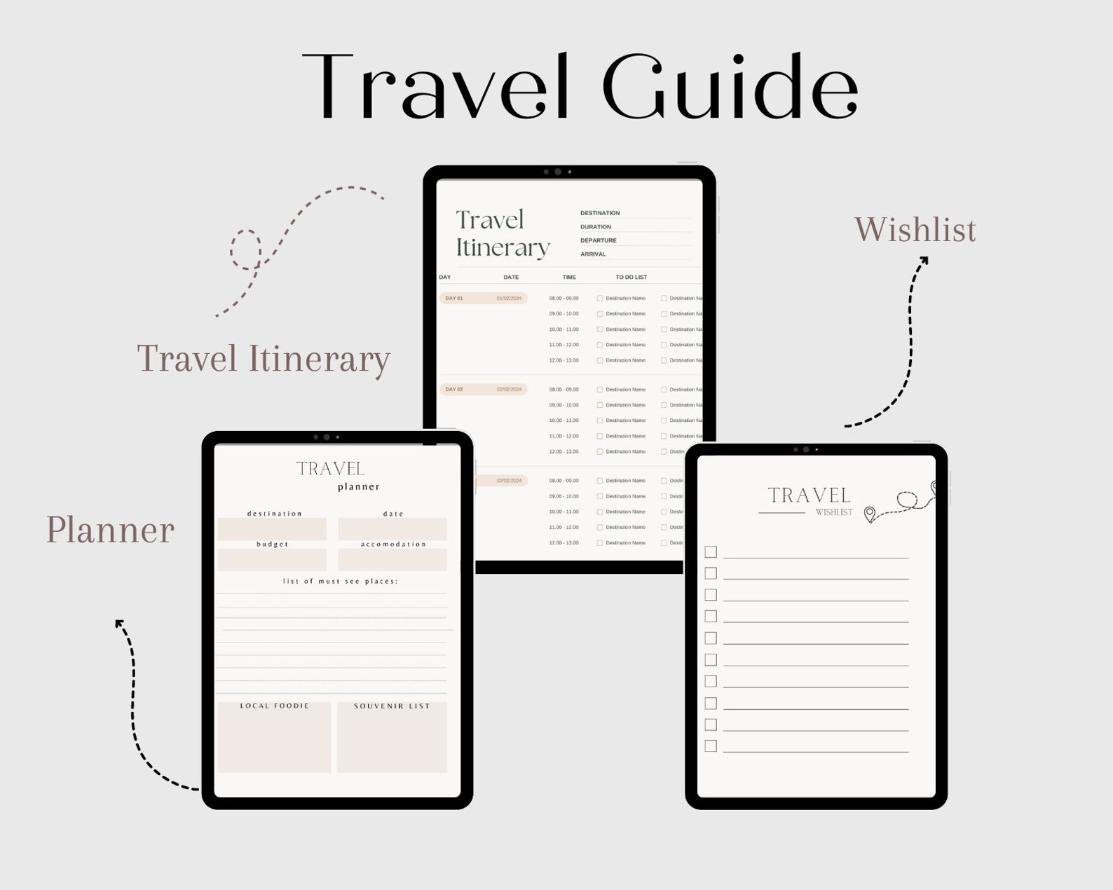 That Girl Planner 2023, Digital Planner, Templates Canva, Selfcare Planner Printable, Daily