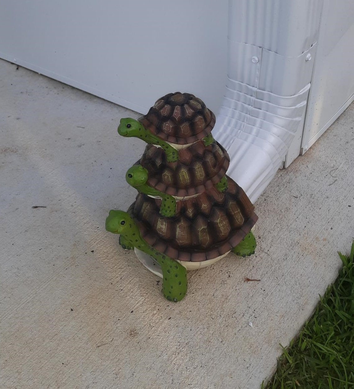 Turtle Outdoor Decor Garden Decor for Gutter Downspout Etsy