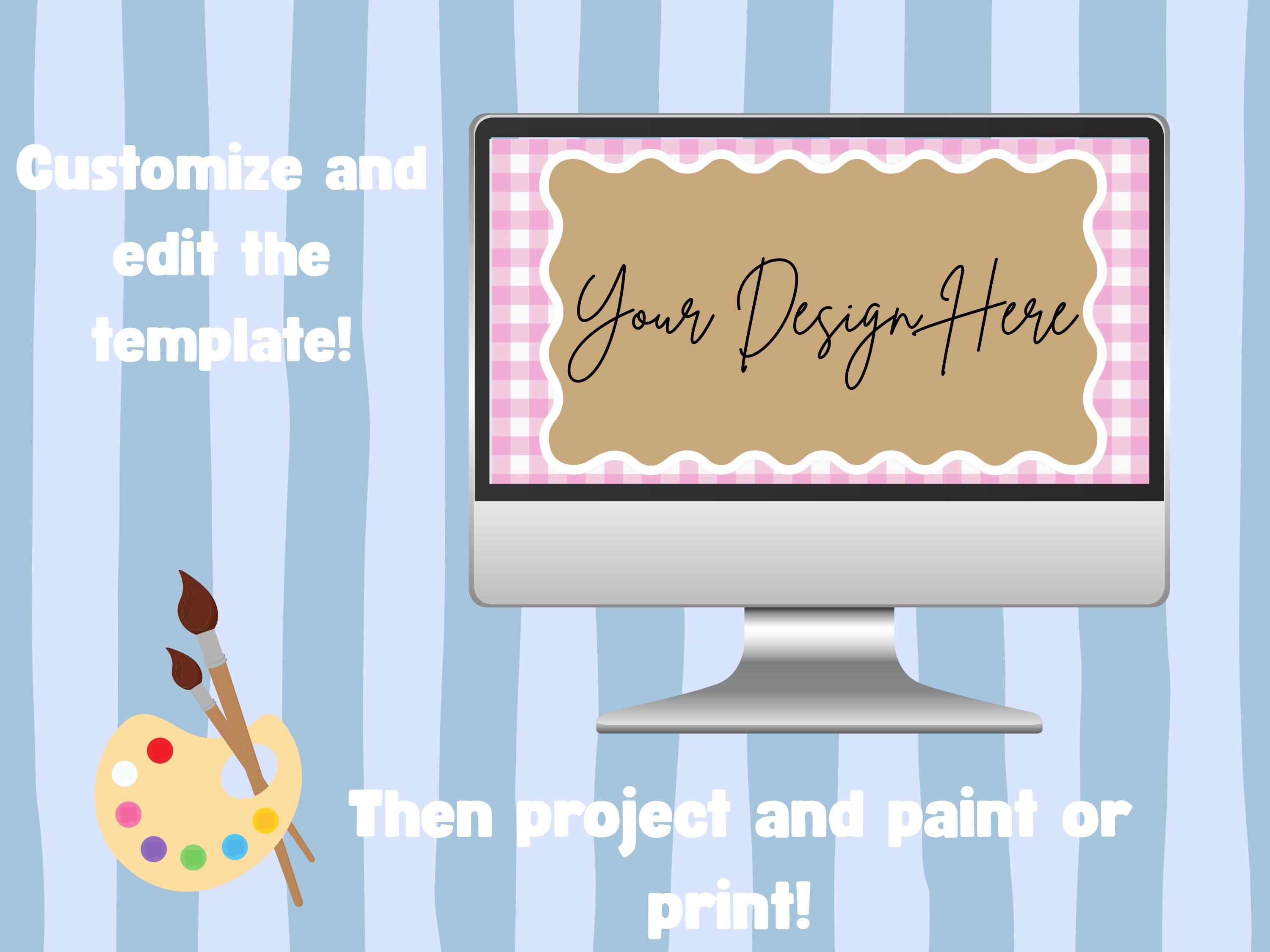 50 Banner Border Templates 5ft BANNERS– Editable Canva Design Bundle - Etsy