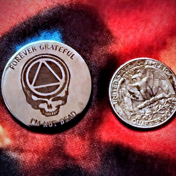 Grateful Dead Recovery coin for those beautiful "Wharf  Rats"