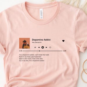 Custom Song Name Shirt Gift For Birthday, Custom Artist Name Shirt, Custom Song Name T-Shirt, Favorite Song Tee, 100841