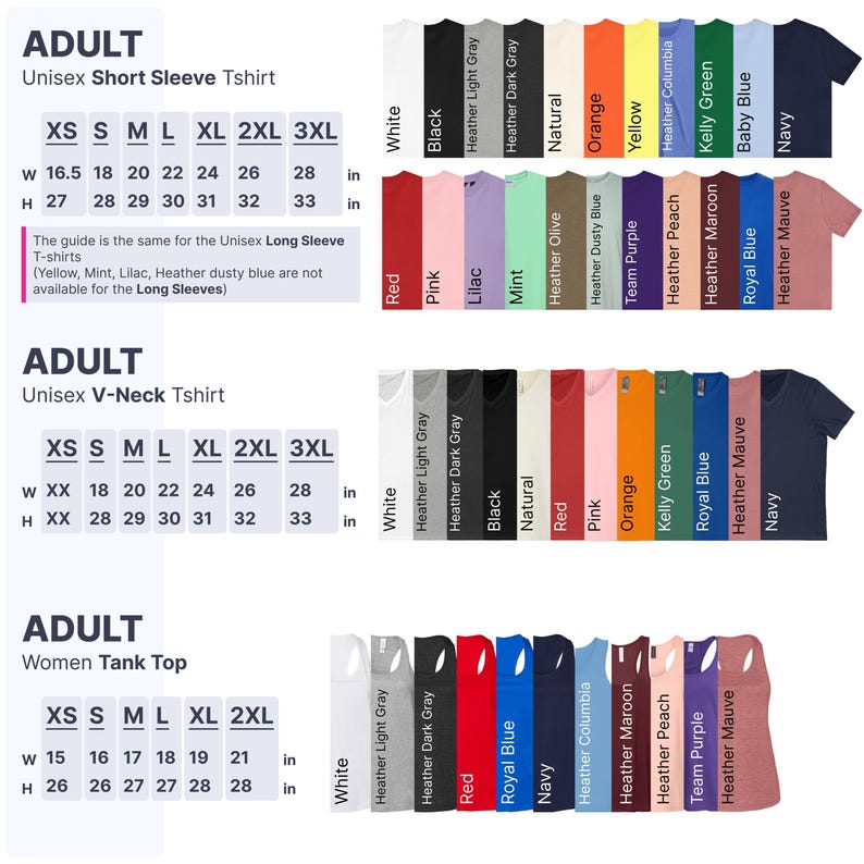 a women's short sleeved shirt sizes chart