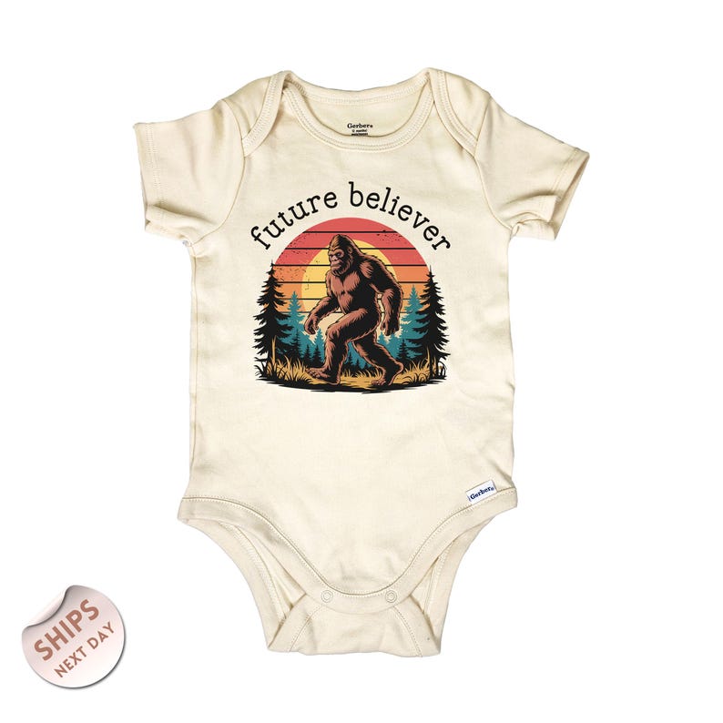 Baby Squatch Baby Onesie®, Cute Sasquatch Baby Shirt, Baby Bigfoot, Cute Fantasy Toddler Shirts, Baby Shower Gift, 2001089