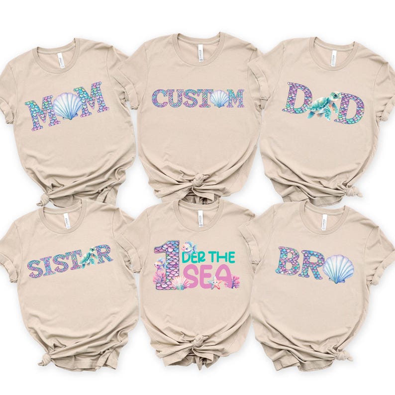 six t - shirts with the words i am, i am, i am,