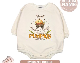 Personalised First Halloween Baby Onesie®, Baby Little Pumpkin Outfit, Baby Halloween Gift, Halloween Accessories, Baby Shower Gift, 2001017