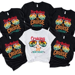 Birthday Cruise Custom Shirt, Matching Birthday Cruise Shirt, Birthday trip, Birthday Cruise Squad shirt, Birthday Cruise Crew Shirt, 400215