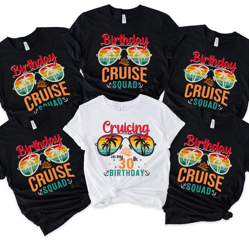 Birthday Cruise Custom Shirt, Matching Birthday Cruise Shirt, Birthday trip, Birthday Cruise Squad shirt, Birthday Cruise Crew Shirt, 400215