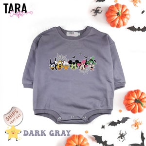 Disney Mickey Friends Halloween baby Bodysuit, Mickey and Friends Baby Sweater, Halloween Baby Romper, Baby Shower Gift, 2000445