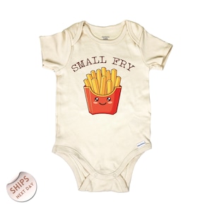 Small Fry Baby Bodysuit, French Fry Toddler Shirt, Unique Baby Shower Gift, Baby Boy/Girl Bodysuit, Unisex Baby Shirt, 2000872