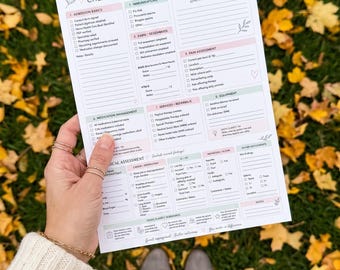 Guía rápida y lista de verificación para la admisión a OASIS / Referencia para enfermeras de atención domiciliaria (PDF)