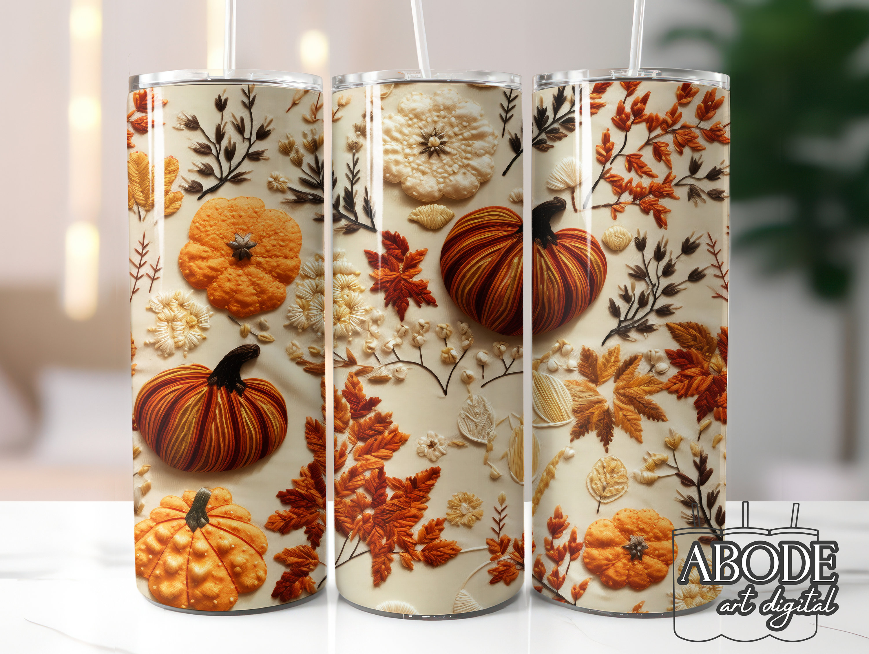 Fall Tumbler Wrap Bundle: 20oz Sublimation Designs (digital Download ...