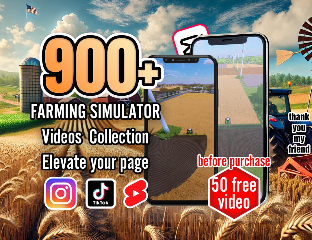 900+ Farming Simulator & Relaxing Game Clips | Viral Tiktok, Youtube ...