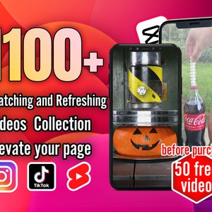 Captivate with 1100+ Eye-Catching ASMR, Viral Visuals, Reel Magic, and More! Elevate TikTok, YouTube, Instagram Presence, Unmatched Quality