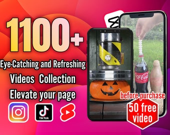 Cative com mais de 1100 ASMR atraentes, visuais virais, Reel Magic e muito mais! Eleve a presença no TikTok, YouTube e Instagram, qualidade incomparável