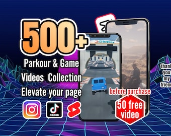 500+ Viral Video Collection for TikTok, YouTube Shorts, Instagram Stories & Reels - Boost Your Social Media with Top-Tier Gaming Content