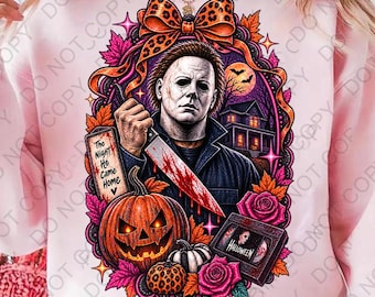 Diseño PNG de película de terror, sublimación de camiseta de La masacre de Texas (descarga digital)