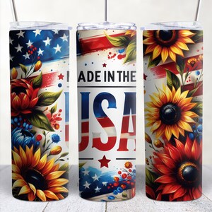 Patriotic Tumbler Wrap, 4th of July Tumbler wrap 20oz Skinny Tumbler Sublimation Design, USA Flag Tumbler, America Tumbler Wrap PNG Designs