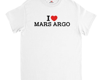 I Love Mars Argo Unisex T-Shirt