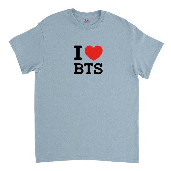 I Love BTS Unisex T Shirt - Etsy