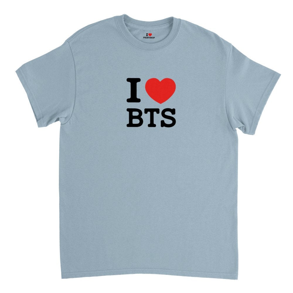 I Love BTS Unisex T Shirt - Etsy