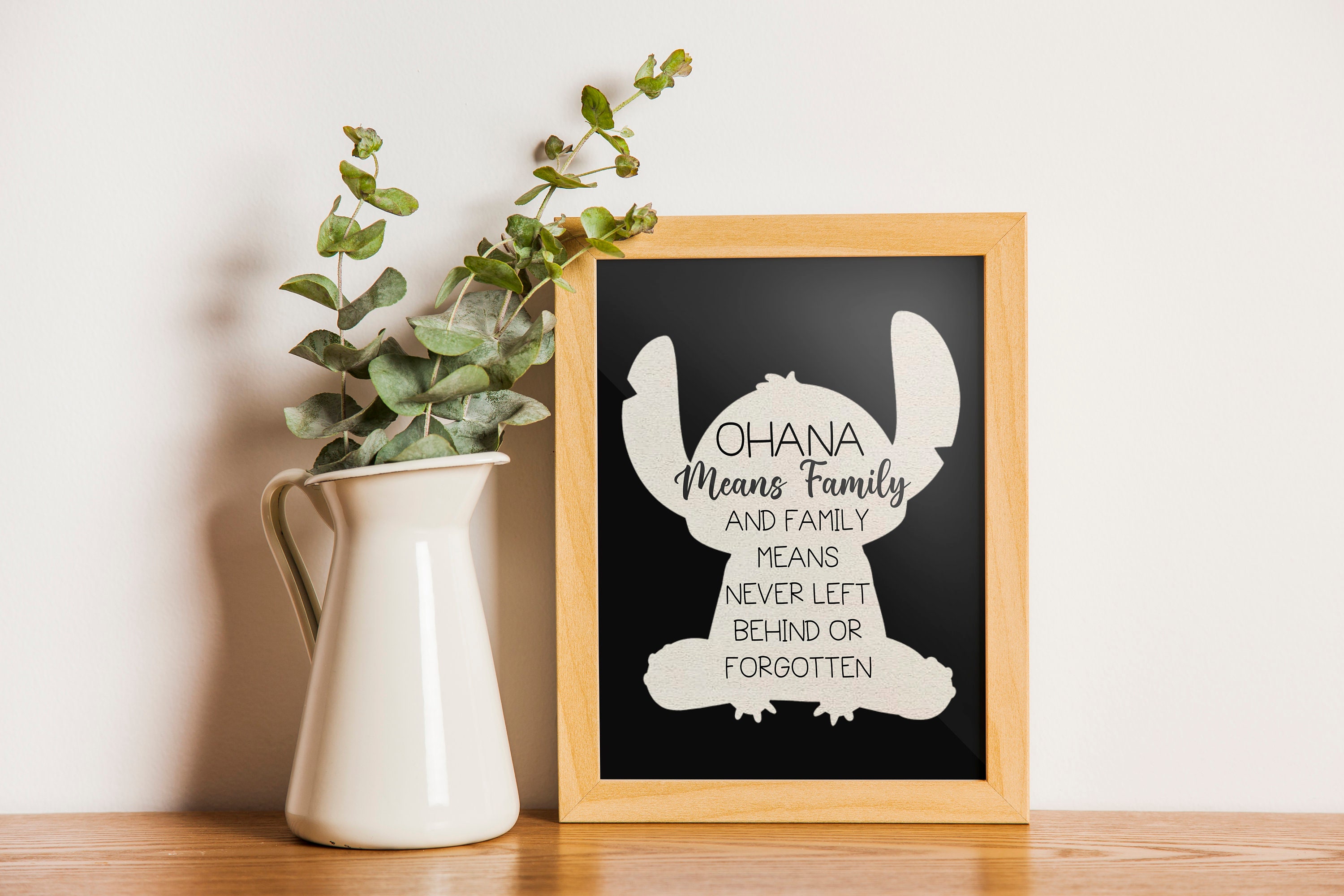 Ohana Means Family Printable Kids Wall Art (instant Download) - Etsy