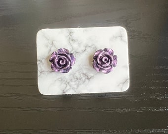 Roses Roses and MORE Rose Stud Earrings 2