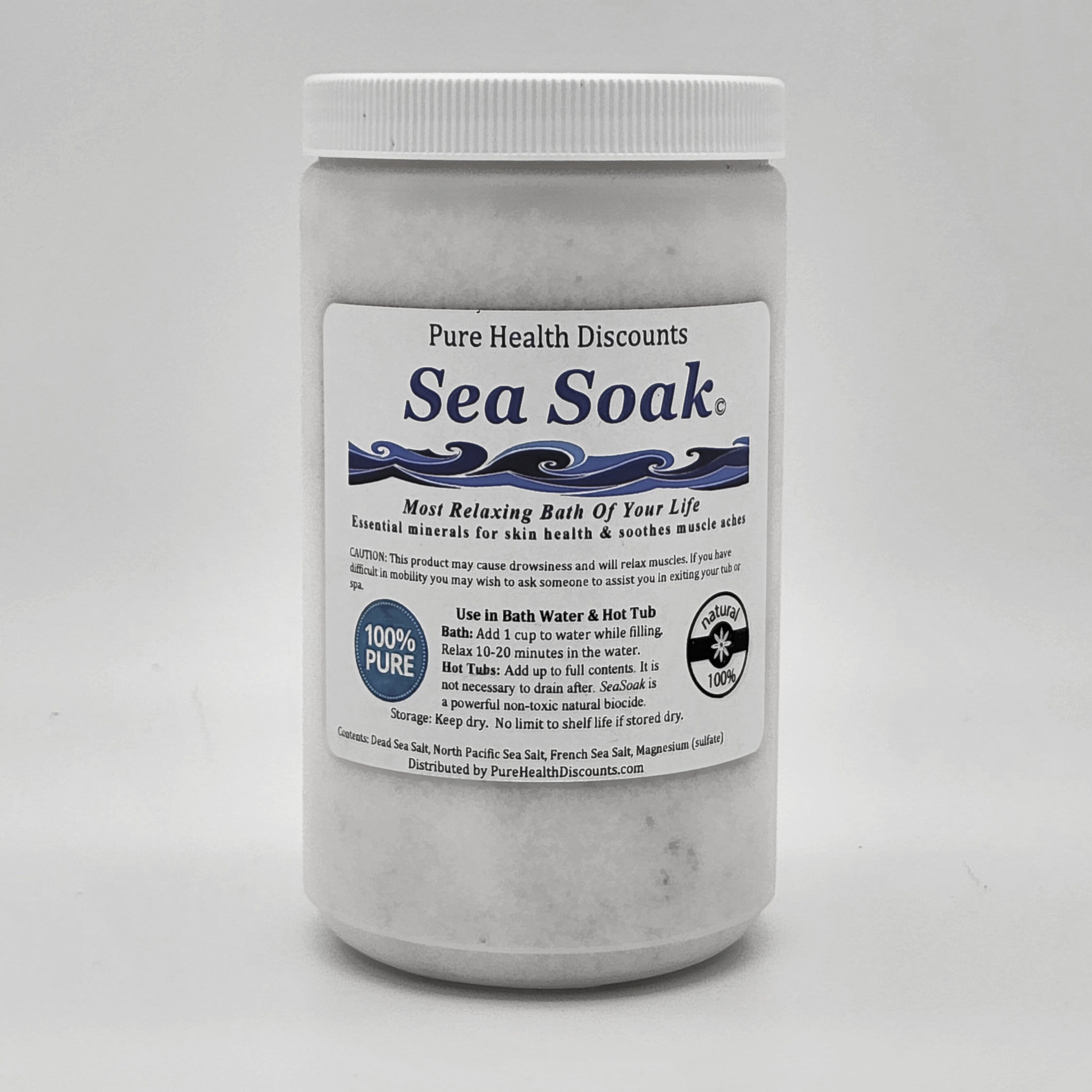 Pure Health Discounts - Sea Soak