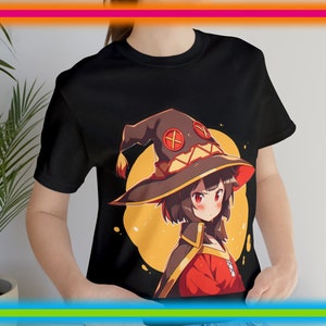 Camiseta Camisa Konosuba Anime Manga Megumin Kazuma Aqua 1