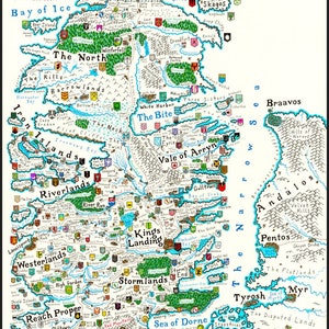 Westeros-sigilkaart (digitaal bestand)