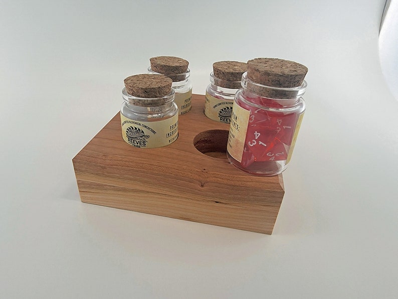 Dice Health Potions Dnd Health Potions Set of 4 Health Etsy