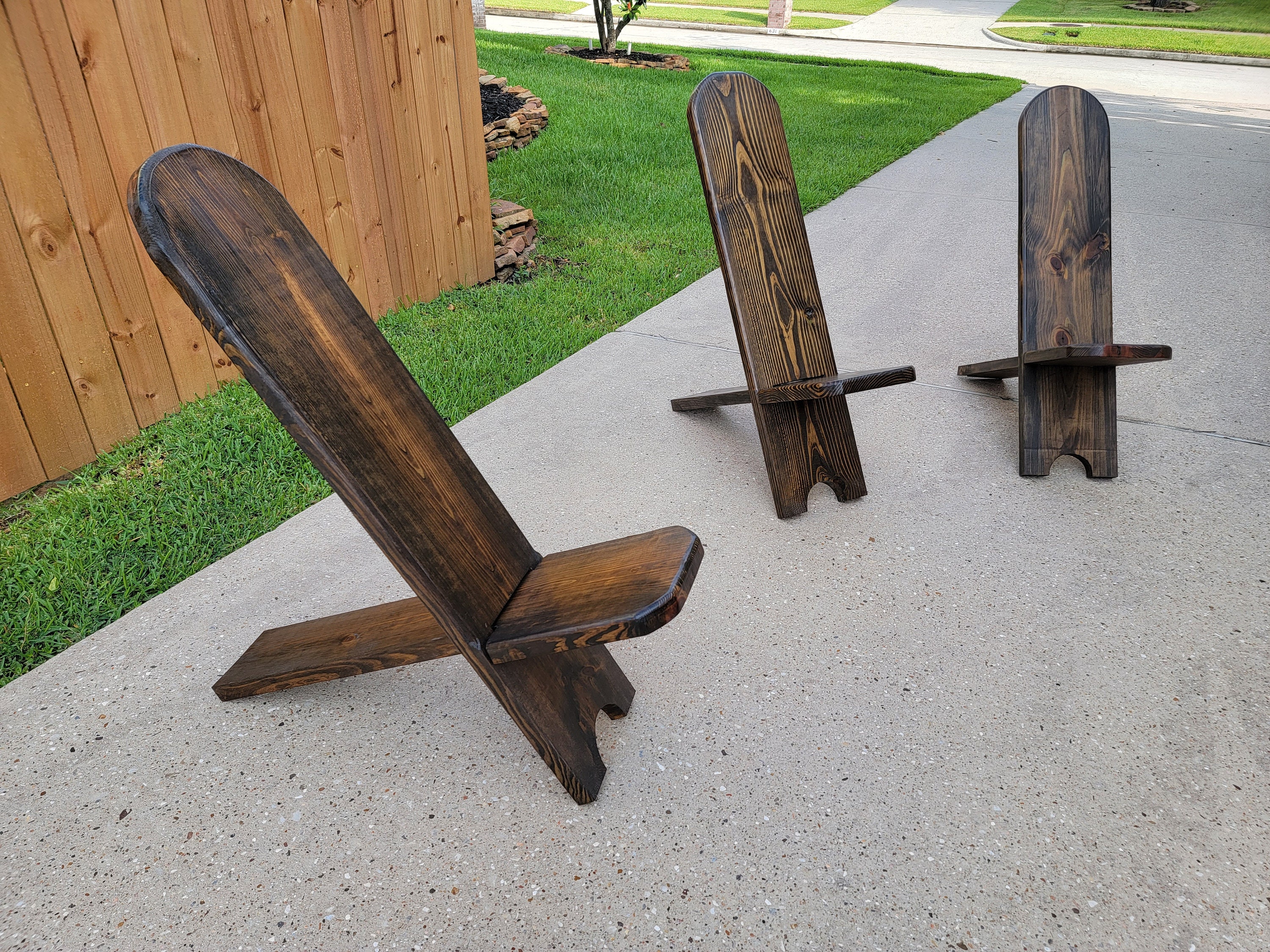 Behold This Beautifully Handcrafted Dark Wood Viking Chair Durable ...