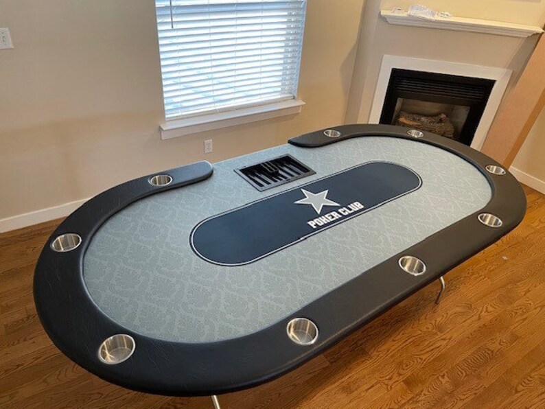 Custom Poker Tables Etsy