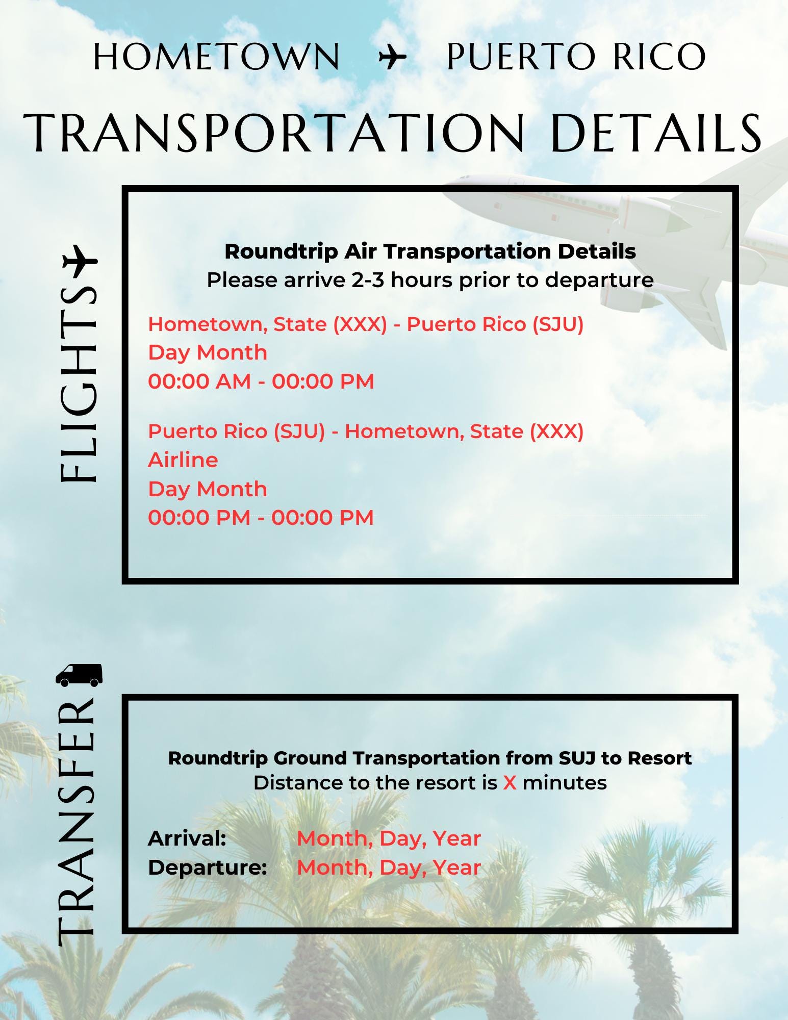 Puerto Rico All Inclusive Proposal Template for Travel Agents | Canva ...