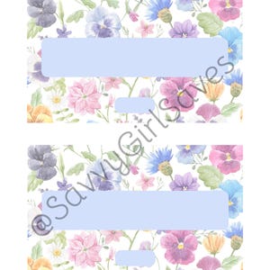 Tableaux de bord floraux A5