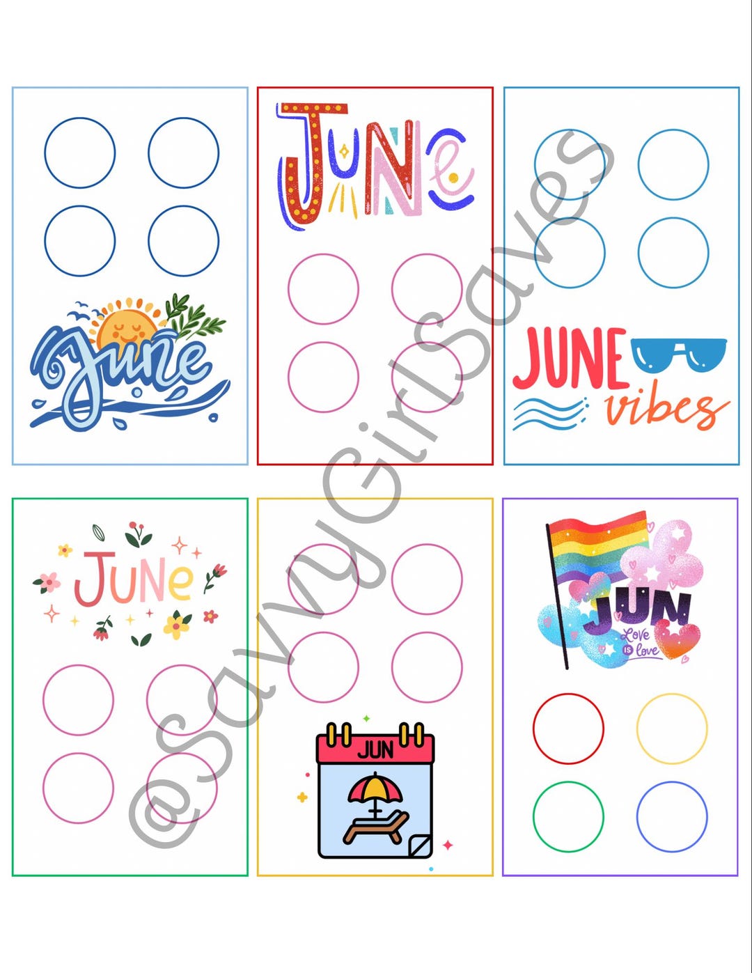 June Micro A7 Size Challenges (6) With Micro Prop Money!! - Etsy