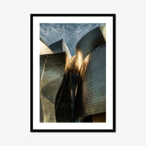 Guggenheim Bilbao Museum Art Print, Bilbao Spain Wall Art, Abstract Fine Art Print, Art Lover Photo Gift, Home Office Decor